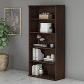Bush Business Furniture Studio C Tall 5 Shelf Bookcase